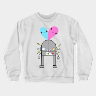 Robot Heart Crewneck Sweatshirt